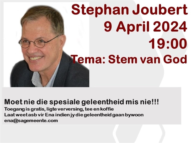 Professor Stephan Joubert
